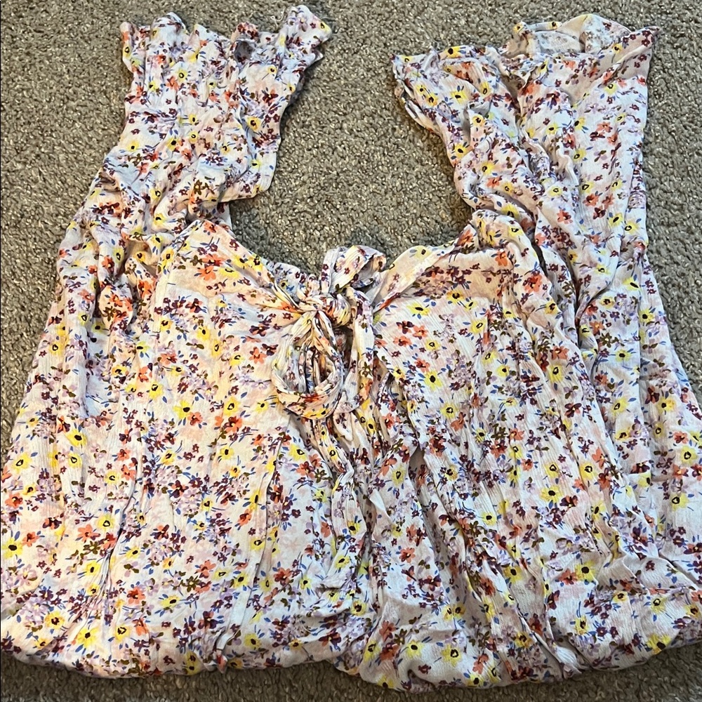 Floral Print flowy pants